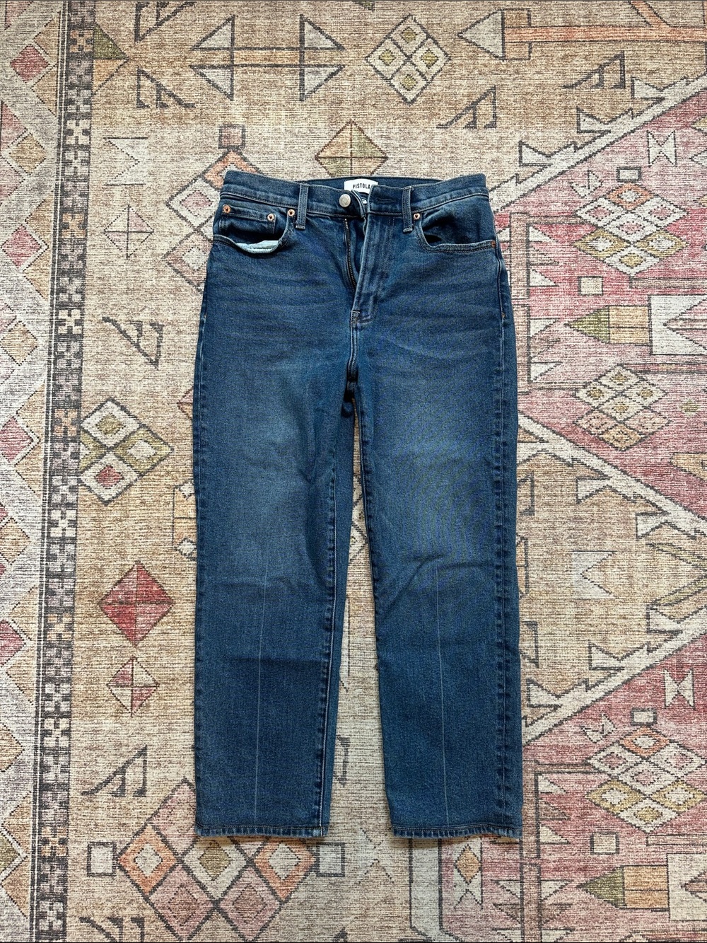 pistola Dark Indigo Straight-Leg Jeans